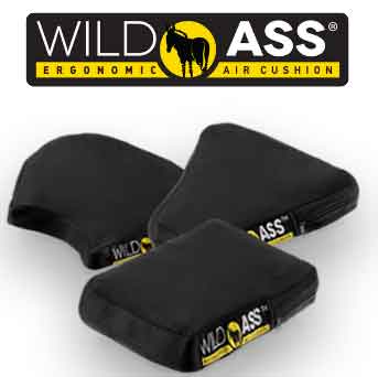 Wild Ass brand pads and cushions for ultimate comfort on the road. Choose from gel pads, air cushion pads, and more.