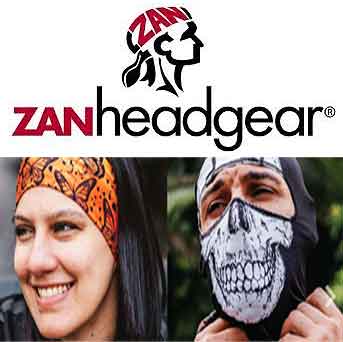 Zan headgear, Cool dana, facemask, arm sleeves, balaclavas, headbands