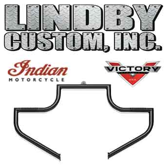 Lindby Custom Highway Bars for Victory and Indian motorcycles