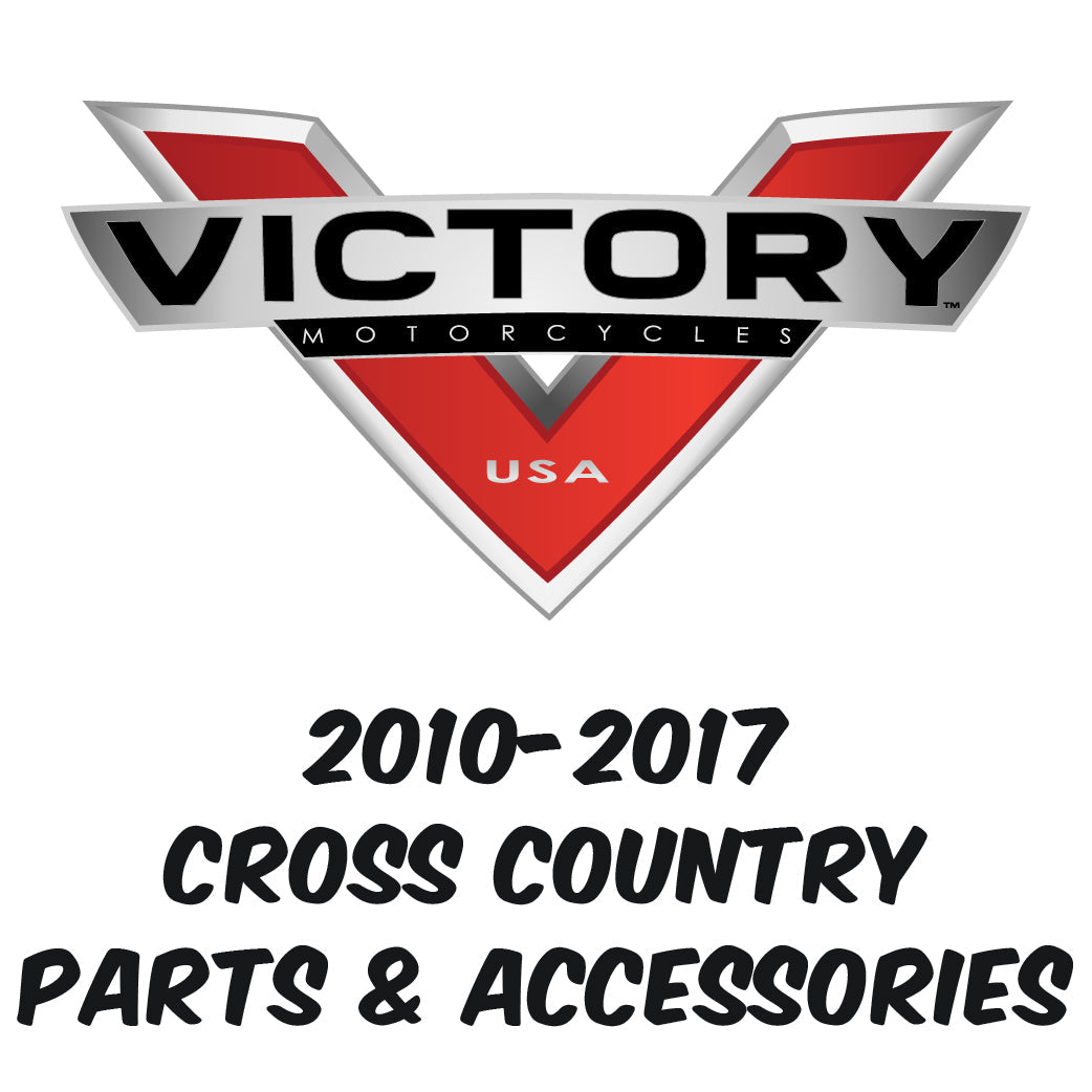 Victory motorcycle logo and cross country motorcycle parts