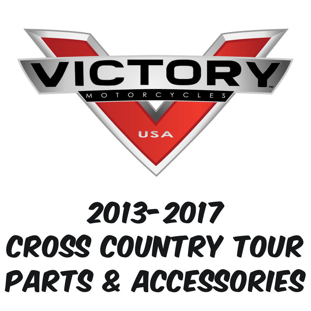 Victory motorcycle logo and cross country tour motorcycle parts