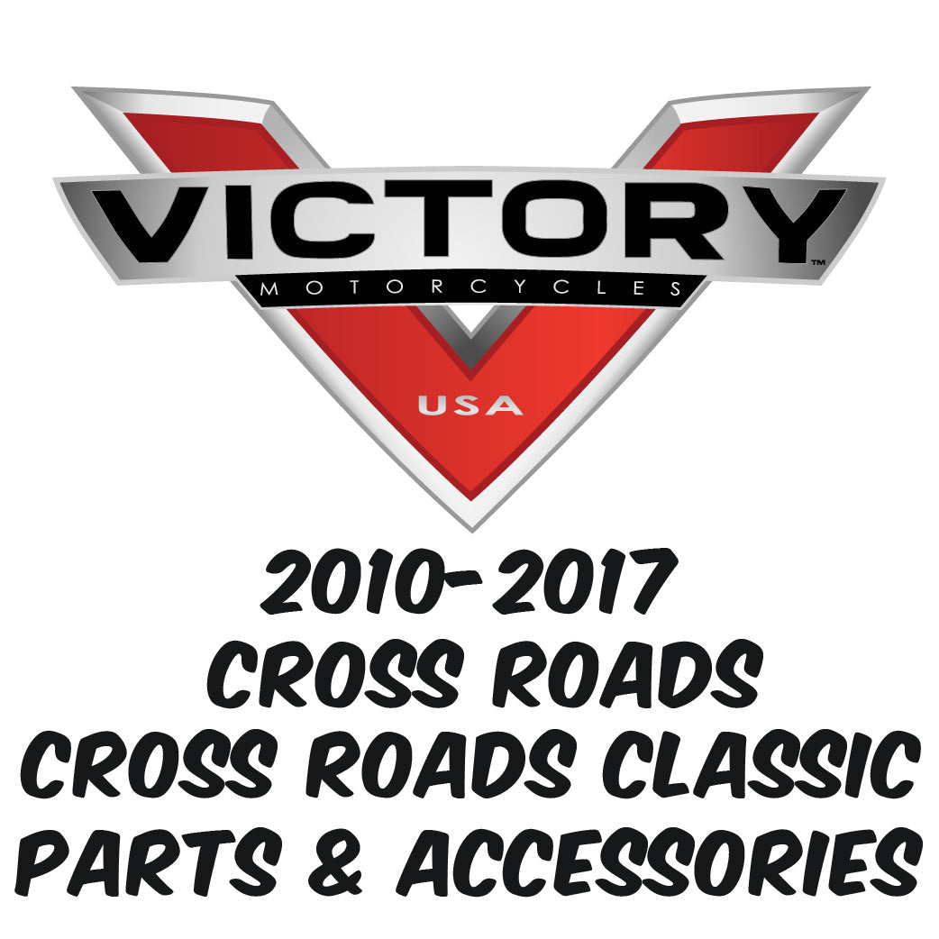 Victory motorcycle logo and cross roads motorcycle parts