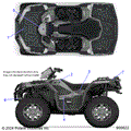 BODY: DECALS GRAPHICS - 2024 POLARIS SPORTSMAN XP 1000 48" LE RIDE COMMAND