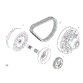 CLUTCH AND CVT ASSY - 2015 CFMOTO UFORCE 800