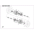 FRONT WHEEL - 2020 CFMOTO CFORCE 400