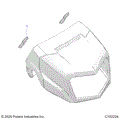 BODY: HEADLIGHT POD PLUGS - 2026 POLARIS SPORTSMAN TOURING 570