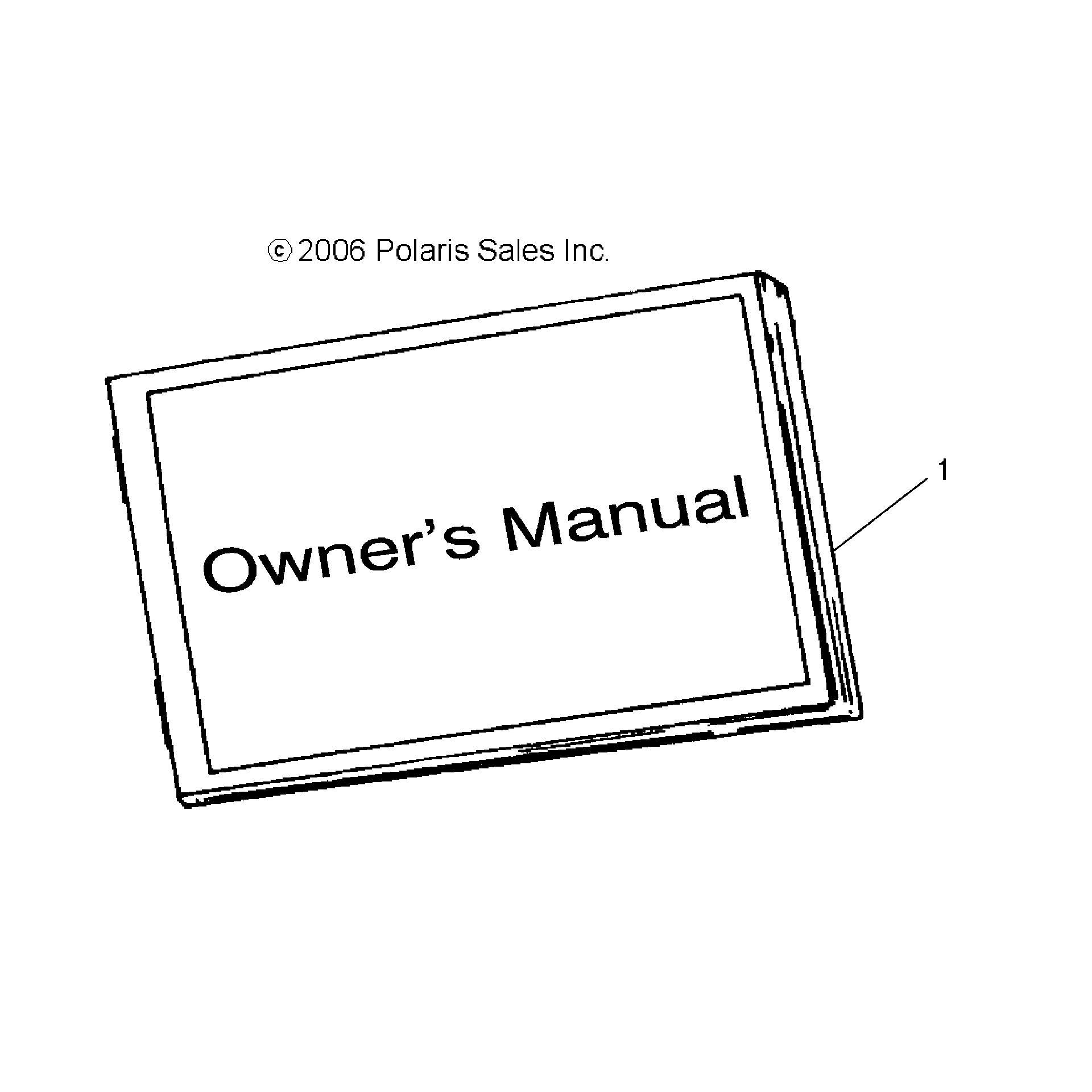 An Image of a Genuine Polaris Parts Schematic Diagram showing the schematic - REFERENCE: OWNERS MANUAL - 2019 POLARIS SPORTSMAN TOURING 570 SP
