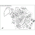 RIGHT CRANKCASE ASSY. - 2015 CFMOTO UFORCE 800