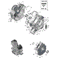ROTAX - CRANKCASE - 2024 CAN AM DEFENDER MAX HD9 DPS - TIMELESS BLACK METALLIC - 62" WIDTH CALI