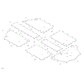 BODY - SKID PLATE - 2025 CAN AM DEFENDER MAX HD9 XT - DUSTY NAVY - 62" WIDTH CALI