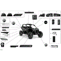 BODY - DECALS - DS - 2021 CAN AM MAVERICK TURBO R DS / RS