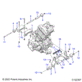 ENGINE: MOUNTING & LONG BLOCK - 2024 POLARIS SPORTSMAN 570 EPS EBS TRAIL