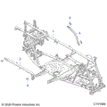 CHASSIS: MAIN FRAME - 2024 POLARIS SPORTSMAN 850 EPS 48"