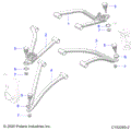 SUSPENSION: A-ARMS - 2025 POLARIS SPORTSMAN 570 EPS EBS RC LE