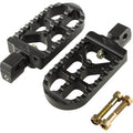 Serrated Footpegs - Black - Long by Joker Machine
