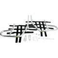Yamaha Raptor Nerf Bars Silver by Motorsport Products
