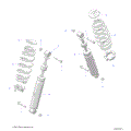 SUSPENSION: REAR SHOCK and MOUNTING - 2021 POLARIS SPORTSMAN 570 UTILITY