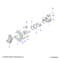 BRAKES: FRONT CALIPER - 2020 POLARIS SPORTSMAN 570 6X6