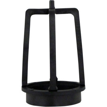 The Honda Replacement Air Filter Cage by No Toil is an injection-molded black plastic OEM-style cylindrical cage with vertical supports and an open top, designed to securely hold your filter or strainer in place.