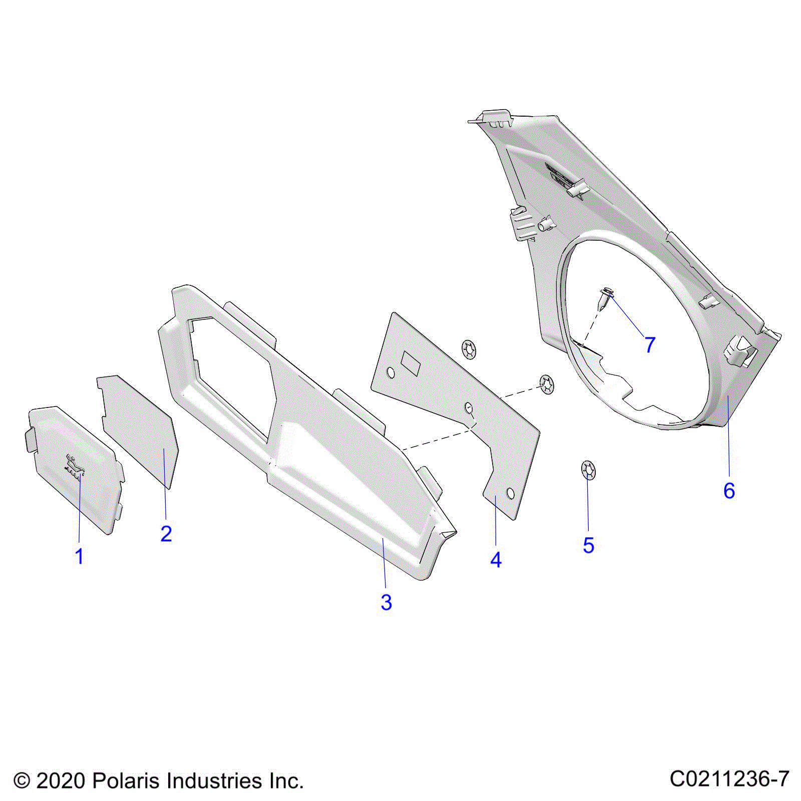 Polaris Schematic | BODY: CLOSEOFF PANEL/ACCESS PANEL Witchdoctors
