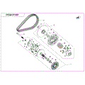 CLUTCH & CVT ASSY. - 2023 CFMOTO UFORCE 600