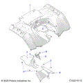 BODY: REAR CAB - 2022 POLARIS SPORTSMAN XP 1000 HIGH LIFTER