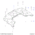 BODY: REAR RACK and COVER - 2024 POLARIS SPORTSMAN 570 EPS EBS RC LE