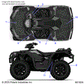 BODY: DECALS STANDARD - 2026 POLARIS SPORTSMAN 450 EPS 50S