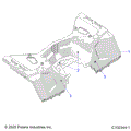 BODY: REAR CAB - 2021 POLARIS SPORTSMAN 850 48"