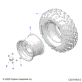 WHEELS: REAR TIRE - 2021 POLARIS SPORTSMAN 570 UTILITY EPS