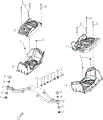 SUSPENSION - SWING ARM-FOOTREST - 2023 CAN AM RENEGADE 70 EFI CARB - CATALYST GRAY