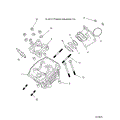 ENGINE: CYLINDER HEAD ASM. - 2018 POLARIS ACE 150 EFI INDY