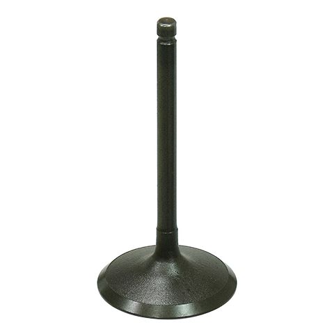 The Yamaha Grizzly/Kodiak/Wolverine Intake Valve by Bronco, featuring a flat base and long stem, stands upright against a plain white background—an essential component for optimal ATV engine performance.