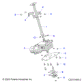 STEERING: POST - 2023 POLARIS SPORTSMAN 450 HO EPS 50S