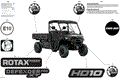 BODY - DECALS - 2024 CAN AM DEFENDER PRO HD10 XT - TIMELESS BLACK METALLIC - 64" WIDTH