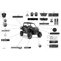 BODY - DECALS - XT - 2021 CAN AM COMMANDER 1000R EFI DPS / XT / XT P
