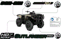 BODY - FEATURE DECALS - 2026 CAN AM OUTLANDER PRO HD7 4X4 XU - CALI - NORTHERN LICHEN