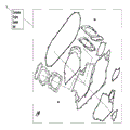 ENGINE GASKET SET - 2016 CFMOTO CFORCE 800 X8