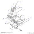 DRIVE TRAIN: MAIN GEARCASE MOUNTING - 2021 POLARIS SPORTSMAN 570 SP TRAIL