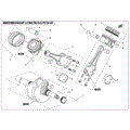 CRANKSHAFT & CONNECTING ROD & PISTON ASSY - 2024 CFMOTO UFORCE 1000 XL