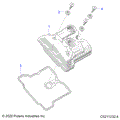 ENGINE: VALVE COVER - 2023 POLARIS SPORTSMAN 570 UTILITY LE