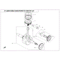 CRANKSHAFT&CONNECTING ROD&PISTON ASSY - 2021 CFMOTO CFORCE 500 S