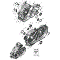 ROTAX - CRANKCASE - 2022 CAN AM DEFENDER MAX HD7