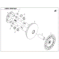 DRIVE PULLEY (WET CLUTCH) - 2022 CFMOTO ZFORCE 800 Trail