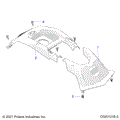 BODY: FRONT CENTER COVER - 2024 POLARIS SPORTSMAN 570 EPS EBS RC LE