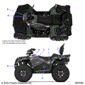 BODY: DECALS GRAPHIC (2) - 2023 POLARIS SPORTSMAN TOURING 570