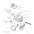 ENGINE: AIR INTAKE - 2025 POLARIS SPORTSMAN XP 1000 MUD