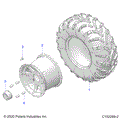 WHEELS: REAR TIRE - 2021 POLARIS SPORTSMAN 570 TRAIL