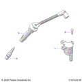 ELECTRICAL: IGNITION COIL WIRE AND SPARK PLUG - 2022 POLARIS SPORTSMAN 570 UTILITY LE