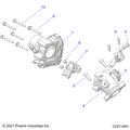 ENGINE: THROTTLE BODY and FUEL RAIL - 2024 POLARIS SPORTSMAN 570 PREMIUM